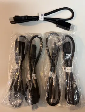 09y9ry Dell Lot Of 5 New Displayport To Video Cable 9y9ry