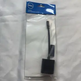 Dell 0k9kjx Mini Displayport To Vga Adapter Oem Cable New Sealed