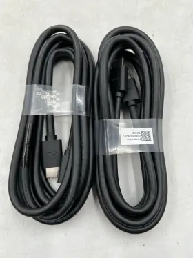 24f0343 Dell Lot Of 2 Open Box High Speed 2.0 Hdmi Male To 6 Feet Free S/h
