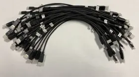 Dell 2cv55 Lot Of 50 Mini Displayport To Adapter Cable New Old Stock