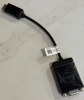 03334w Dell 3334w 3 X Genuine Mini Hdmi To Vga Adapter Cable