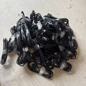 389g0728aaafd100dl Dell Lot Of 42 15pin Vga M To Lcd Monitor Cable #3d
