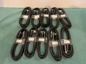 389g1878 Dell 6ft M-m Display Port Dp Video Cable Lot Of 10 #2