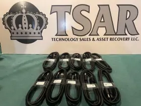 389g1878 Dell 6ft M-m Display Port Dp Video Cable Lot Of 10