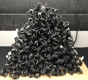 453030300162r Dell Lot Of 137 6 Foot Dvi-d Cable P/n Male Both Ends 1 #3