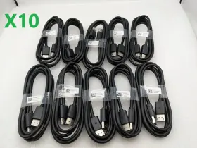 Dell 5k1fn16501hl80fyl New Lot Of 10 - Oem 6ft Male Display Port Dp Video Cable With Free S/h