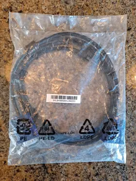 5kl2ho6506hl0mzzo Dell Vga Cable 15-pin Male-to-male 6 Feet New In Package