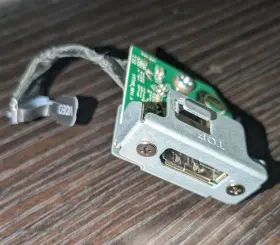 4jdcy Dell 5n1ny Display Port D-port Adapter