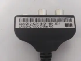 Cn-044ctv-48404-38h-3331 Dell Ds/n Video To Rca Cable Black No Manual New Open #3