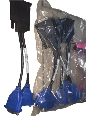 Cn-0g9438-52204-141-8637 Dell Cn-0g9438-52204 Dms-59 To Vga Splitter Cable P/n