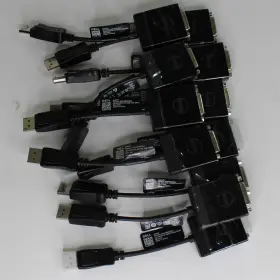 Danarbc084 Dell Lot Of 10 Displayport To Dvi Single-link Adapter Model