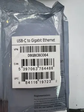 Dbqbcbc064 Dell Usb-c To Gigabit Ethernet Adapter #2