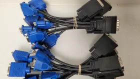 Dms-59 Dell G9438 Lot Of 10 Molex To Dual Vga Y-splitter Cable Awm 20276