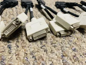 Dms-59 Dell H9361 Lot X 6 Single To Dual Dvi Splitter Y Cables Ready 2 Ship #2
