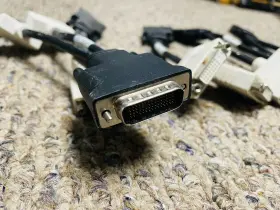 Dms-59 Dell H9361 Lot X 6 Single To Dual Dvi Splitter Y Cables Ready 2 Ship #3