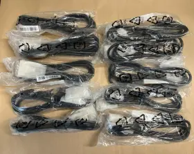 089g1748gaa-ac Dell / Hp More Lot Of 10 New 6ft Single Link Dvi Video Cables