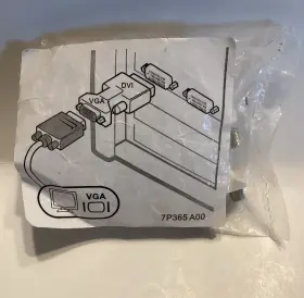 J8461 Dell Dvi Male To Vga Female Adapter