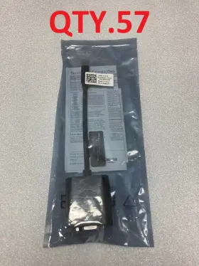 Pnkvt-00fvp Dell Lot Of 57 New Genuine Mini Displayport To Vga Adapter Cable Pnkvt 00fvp