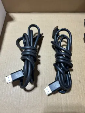 Rn698 Dell Used - Tested Lot Of 2 1.8m Displayport Male To Cables #3