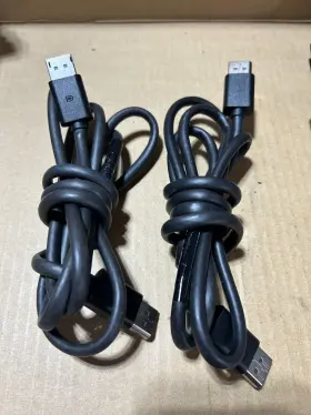 Rn698 Dell Used - Tested Lot Of 2 1.8m Displayport Male To Cables