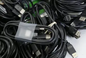 24904 Dell Tripp-lite C2g Hp Rankje Lot Of 100 Displayport Dp Male To 5-6ft Cables New And Used Mix #2