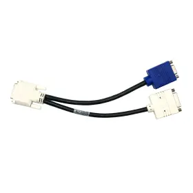 0wu329 Dell Wu329 X2026 Original Dvi To / Vga Y-splitter Cable Dp/n - Dvi-i Dvi-d