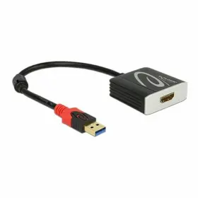62736  Delock Adaptor Cable Usb 3.0 Male To Hdmi Female Black