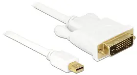 82918  Delock Displayport Cable Mini-displayport M To Dvi-d 2