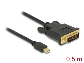 83987 Delock Cable Mini Displayport 1.1 Male Dvi 24 1 5 M