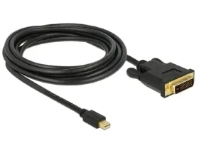 83990 Delock 3 M Mini Displayport Dvi-d Black Video Cable Adapter Displaypo 83990 Delock 3 M Mini Displayport Dvi-d Black Video Cable Adapter Displaypo