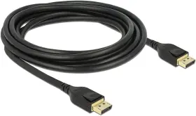 85661 Delock Displayport Cable 1.4 8 K 60 Hz 3 M Dp Certified Ultra Hd 2