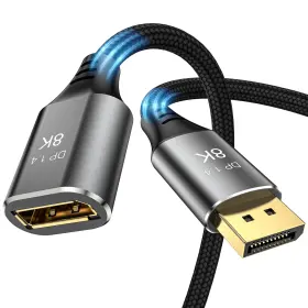 Dp-extensioncable-8k-3feet Dghumen 8k Displayport Extension Cable 3feet 1.4 Male To Female C