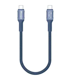Dhaxipo 749671902038 Usb 4 For Thunderbolt Cable 0.3m/1ft 40 Gbps Data Transfer With 240w And