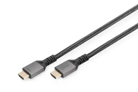 330200-030-s Digitus 8k Premium Hdmi 2.1 Cable 3 M Aluminium Housing Gold Plated Supports 8k/