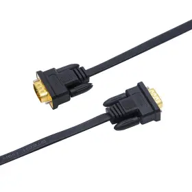 Dtech 600649504237 10m Ultra Thin Flat Computer Monitor Vga Cable Long 32 Feet Male To 15 P #3