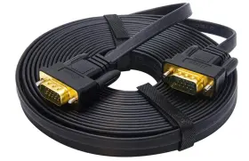 Dtech 600649504404 65 Ft Extra Long Vga Male To Cable For Computer Monitor 15 Pin - Flat