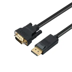 Dtech 714131648535 6ft Displayport To Vga Cable Male Plug Video Adapter With Gold Plated