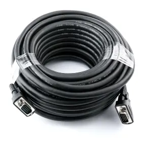8541680227 Dtech 75ft Vga Cable Male To With Ferrites Screws 1080p High Resolution For Co