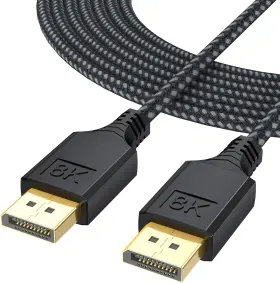 165h Dteedck 445050522547 1.4 Cable 10ft Display Port Dp Cables 8k 60hz 4k 144hz 2k