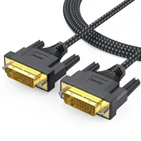Dteedck Bk65-s16 Dvi Cable 6ft Single Link To Dvi-d/dvi-i Cord Male For Monitor C