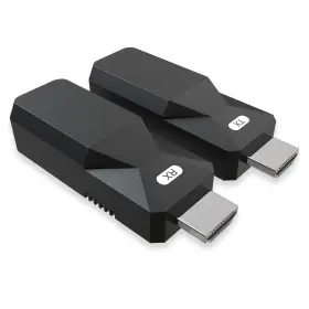 Ht238p Elalight Hdmi Extender Over Single Cat5e/cat6/cat7 Cable 1080p 60hz Full Hd ... Fast Ship