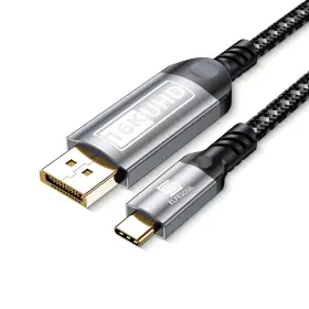 Elfesoul Es8101020-ucd-001 Usb-c To Displayport Cable 6.6ft 16k 60hz 8k 120hz 80gbps Usb C Dp 2.1