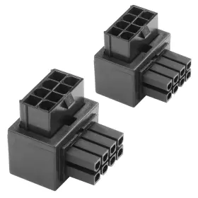 Ep000094 Elfjmzp Atx 8-pin Female To Male 90-degree Angle Type A Connector Desktop Pc M