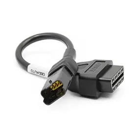 Emoto Solution 757842010758 Universal 4-pin Male To Obd2 Female Motorcycle Diagnostic Adapter Cable