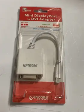 Encore 797345399035 Lot Of 17 Mini Dp Male To Dvi-d Dongle Adapter Cable - Enca-mdd