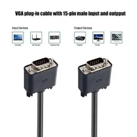 Enuoda 753936623750 Vga To Cable 15 Pin Male Plug Computer Monitor Wire Cord 4 #3