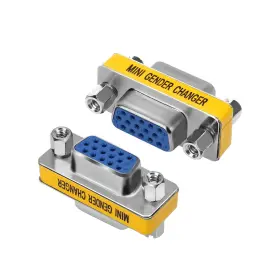 Hdb15-f Enuoda Hdb15-f/f Vga Coupler 2 Pack Svga Connector 15 Pin Female To Mini Gen