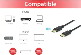 119256 Equip Displayport 1.4 Cable 10m 8k/60hz #3