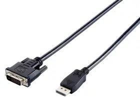 119336  Equip Displayport Cable To Dvi 24 1 S/s 2.00 M Black