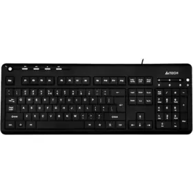 Kd-126 Ergoguys - A4tech Blue Led Backlit Multimedia Keyboard Via